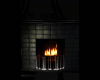 J.A Black Fireplace