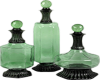 Green Perfume Bottles