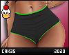 Gd Vibes Short/Green Rls