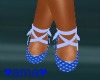ballerinashoes blue dots