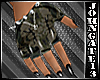 - Camo Spiked Gloves -