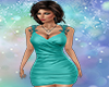 Teal Party Dress