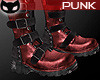[SIN] Red Buckle boots