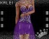 ♔K Glam Gown Purple