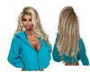 blue hoodie