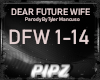 *P* Dear Future Wife