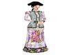 Vest and Dress Blue Pink