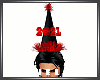2021 Party Hat Red  /M