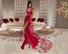 Valentine Red Laced Gown