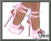 Simone Pink Laced Heels