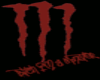Monster- Dark Red/Black