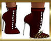 Annette Burgandy Boots