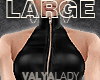 V| Leather Bodysuit LRG