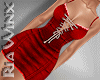 Red Denim Dress