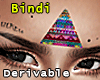 ► Derivable head bindi 