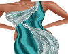 Tiana Teal Dress