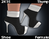 T l Black Ankle Boot