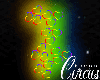 C` Rainbow Neon Hearts
