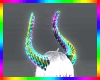 Rainbow Glow Horns
