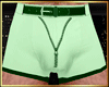 Green Boxer with zipper