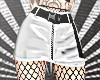 Lock Skirt White