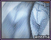 {W} Light Wash Jeans