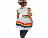 Rainbow Waist Wrap Shirt