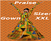 {BHM} Praise Gown XXl 