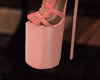 Pink heels