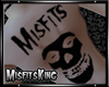 Misfits Back Tattoo (M)