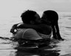 Couple Kissing in Water