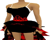 robe noir red