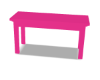 hot pink table