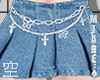 空Skirt Blue Chain空