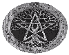 Engraved Dark Pentagram