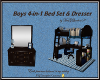 Boys 4-in-1 Bed Set