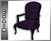 Purple Velvet Chair