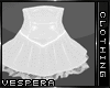 -V- White Corset Skirt
