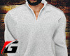 G White Fleece  Jumper