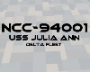 USS Julia Ann ship skin