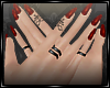 " Coffin Nails Rouge