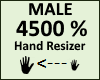 Hand Scaler 4500% Male