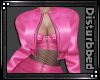 ! Pink Goth Satin Jacket