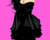 *T* Black Layer Dress