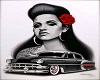 CHICANA AND LOW RIDER