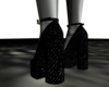 Black doll pumps