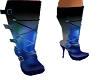blue rose rave boots