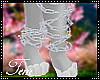 T|» Crystal Leg Chains