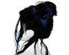 bun goth hair