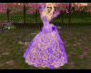 Belle dress purple